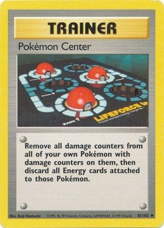 Pokemon Center Base Set #085/102 Pokémon TCG card (English)