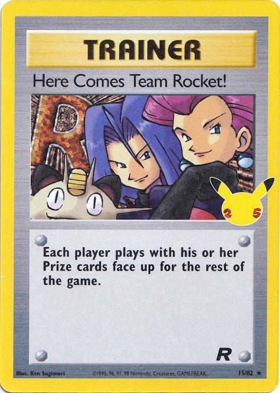 Here Comes Team Rocket! Celebrations: Classic Collection #15/82 Pokémon TCG card (English)