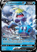 Crabominable V SWSH08: Fusion Strike #076/264 Pokémon TCG card (English)