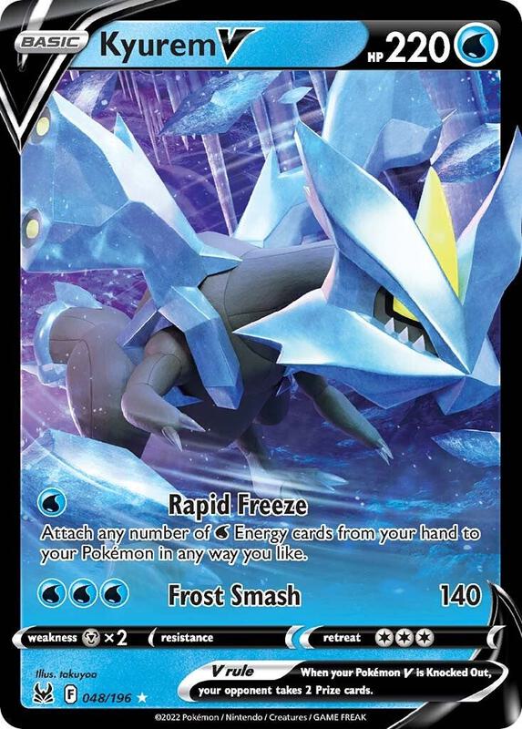Kyurem V SWSH11: Lost Origin #048/196 Pokémon TCG card (English)
