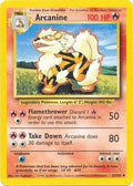 Arcanine Base Set #023/102 Pokémon TCG card (English)
