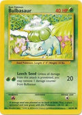 Bulbasaur Base Set #044/102 Pokémon TCG card (English)