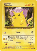 Pikachu Base Set #058/102 Pokémon TCG card (English)