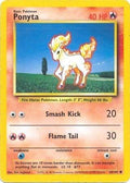 Ponyta Base Set #060/102 Pokémon TCG card (English)