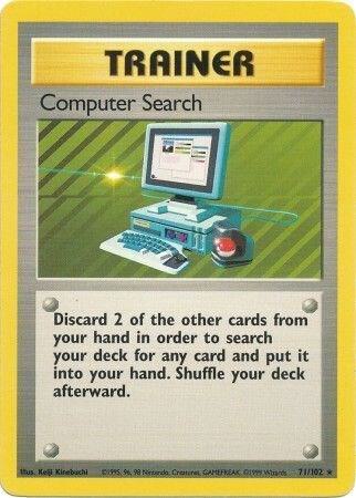 Computer Search Base Set #071/102 Pokémon TCG card (English)