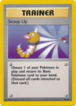Scoop Up Base Set #078/102 Pokémon TCG card (English)