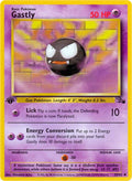 Gastly Unlimited Fossil #33/62 Pokémon TCG card (English)