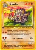 Graveler 1st Edition Fossil #37/62 Pokémon TCG card (English)