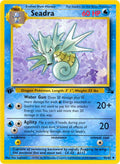 Seadra Unlimited Fossil #42/62 Pokémon TCG card (English)