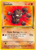 Geodude Unlimited Fossil #47/62 Pokémon TCG card (English)