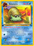 Omanyte Unlimited Fossil #52/62 Pokémon TCG card (English)