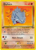 Rhyhorn 1st Edition Jungle #61/64 Pokémon TCG card (English)