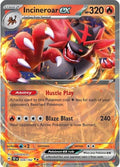 Incineroar ex - 034/162 SV05: Temporal Forces #034/162 Pokémon TCG card (English)