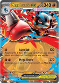 Mega Lucario ex - 077/132 ME01: Mega Evolution #077/132 Pokémon TCG card (English)