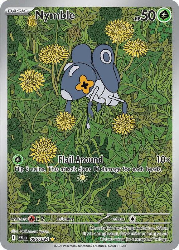 Nymble - 096/094 ME02: Phantasmal Flames #096/094 Pokémon TCG card (English)