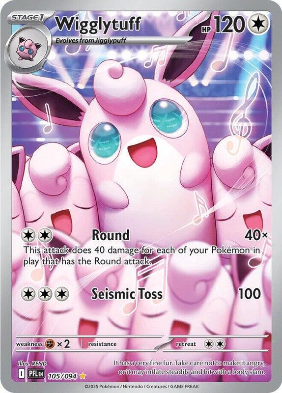 Wigglytuff - 105/094 ME02: Phantasmal Flames #105/094 Pokémon TCG card (English)