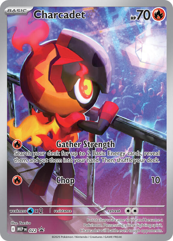 Charcadet - 022 ME: Mega Evolution Promo #022 Pokémon TCG card (English)
