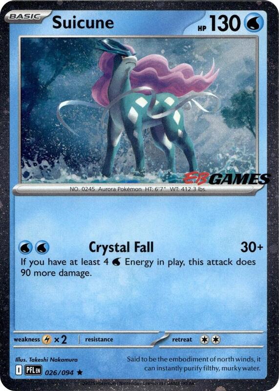 Suicune (EB Games Exclusive) Miscellaneous Cards & Products #026/094 Pokémon TCG card (English)