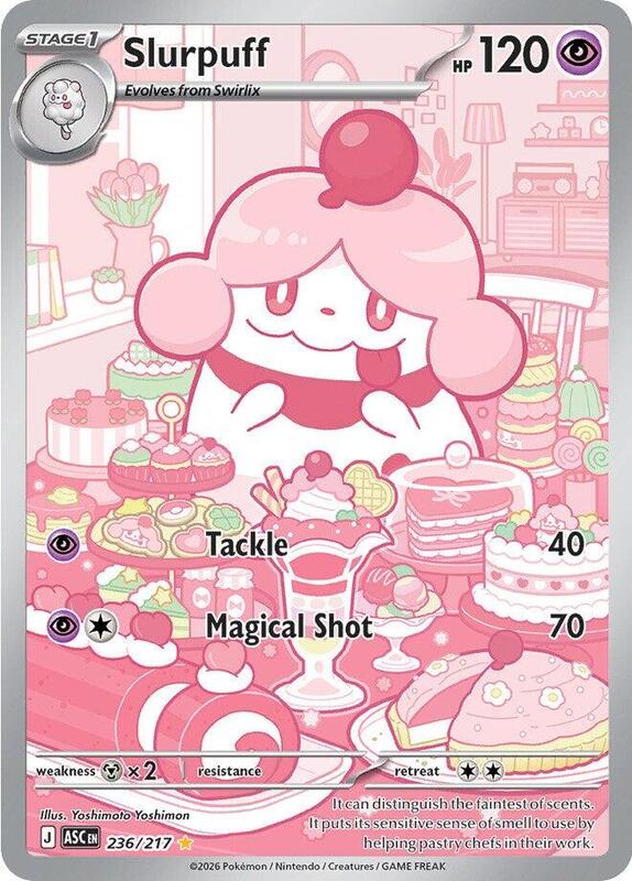 Slurpuff - 236/217 ME: Ascended Heroes #236/217 Pokémon TCG card (English)