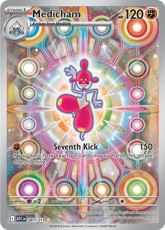 Medicham - 241/217 ME: Ascended Heroes #241/217 Pokémon TCG card (English)
