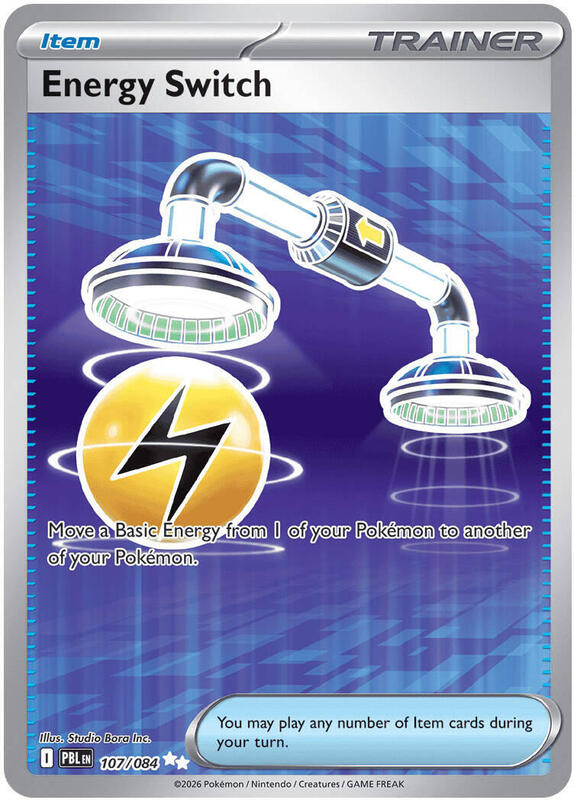 Energy Switch ME05: Pitch Black #107/084 Pokémon TCG card (English)