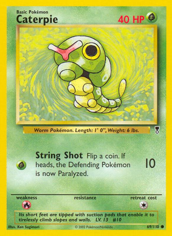 Caterpie Legendary Collection #069/110 Pokémon TCG card (English)