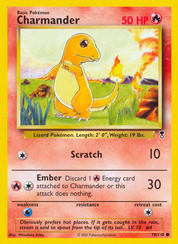 Charmander Legendary Collection #070/110 Pokémon TCG card (English)