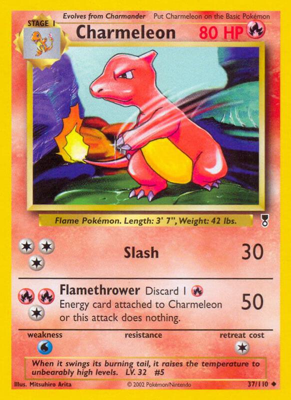 Charmeleon Legendary Collection #037/110 Pokémon TCG card (English)
