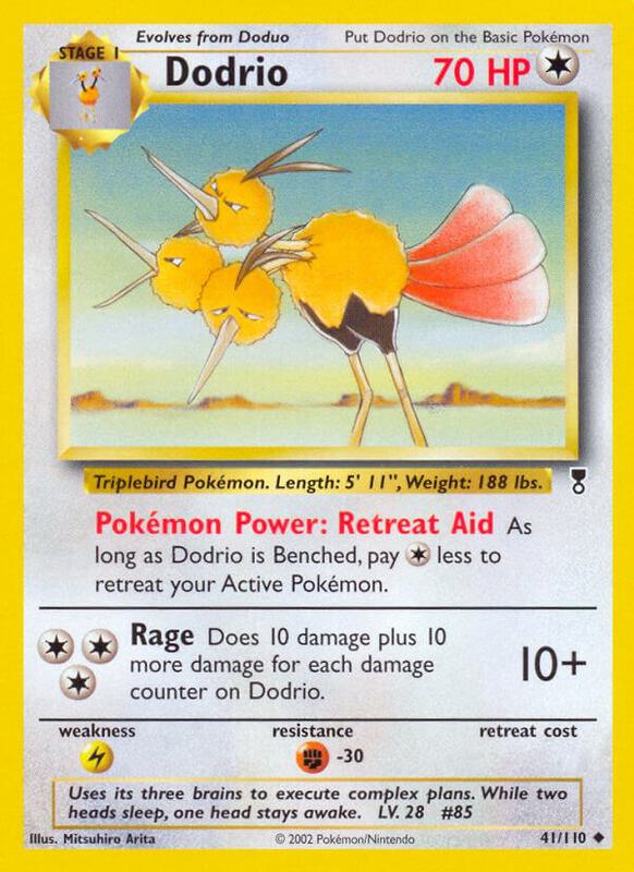Dodrio Legendary Collection #041/110 Pokémon TCG card (English)