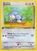 Dratini 1st Edition Team Rocket #53/82 Pokémon TCG card (English)