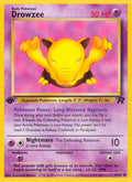 Drowzee 1st Edition Team Rocket #54/82 Pokémon TCG card (English)