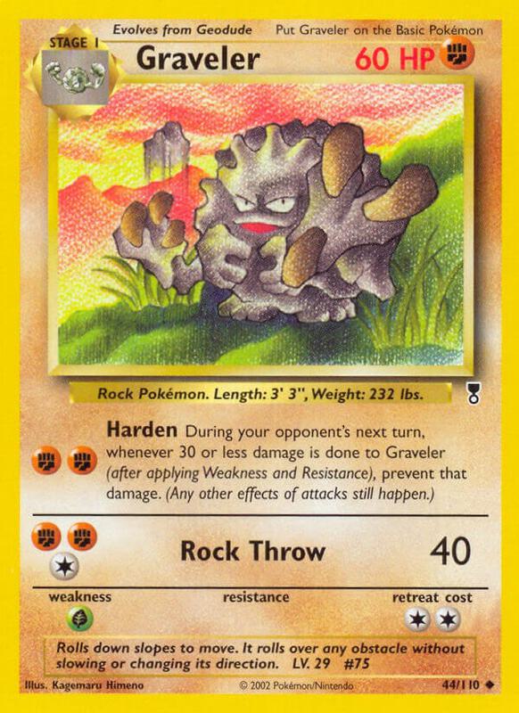 Graveler Legendary Collection #044/110 Pokémon TCG card (English)
