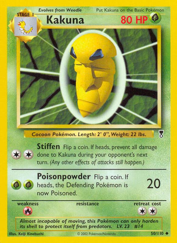 Kakuna Legendary Collection #050/110 Pokémon TCG card (English)