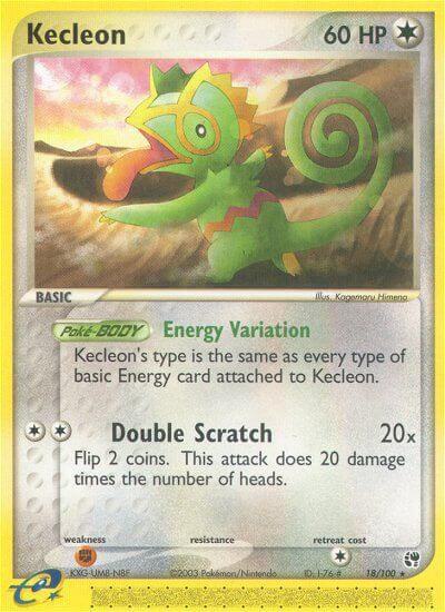 Kecleon EX Sandstorm #18/100 Pokémon TCG card (English)