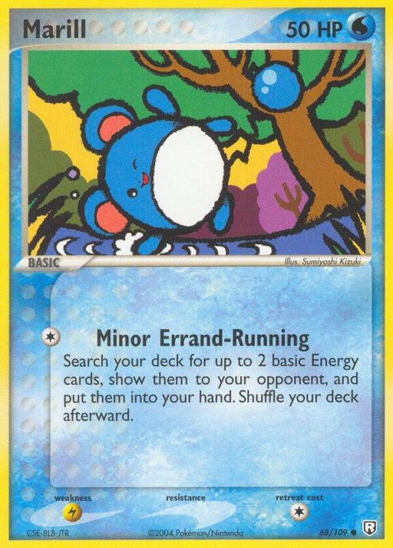 Marill EX Team Rocket Returns #68/109 Pokémon TCG card (English)