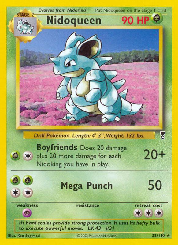 Nidoqueen Legendary Collection #032/110 Pokémon TCG card (English)