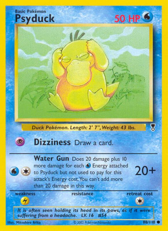 Psyduck Legendary Collection #088/110 Pokémon TCG card (English)