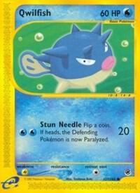 Qwilfish Expedition #127/165 Pokémon TCG card (English)