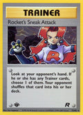 Rocket's Sneak Attack (72) 1st Edition Team Rocket #72/82 Pokémon TCG card (English)