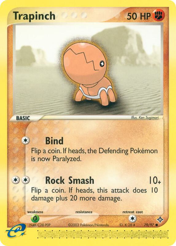 Trapinch - 79/97 EX Dragon #79/97 Pokémon TCG card (English)