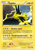 Zapdos Next Destinies #41/99 Pokémon TCG card (English)